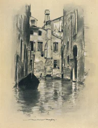 Straat in Venetië