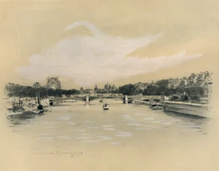 De Seine in Parijs, 1903