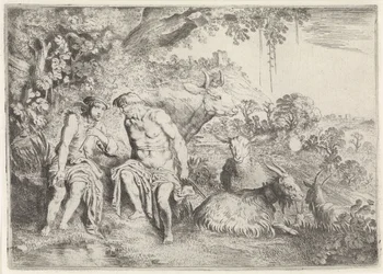 Mercurius sust Argus in slaap Mercurius en Argus (serie titel)