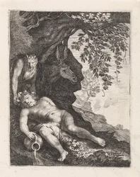 Slapende Silenus