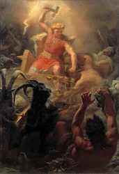 Thors strijd met de reuzen