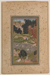 Majnun in de Wildernis, c.1600