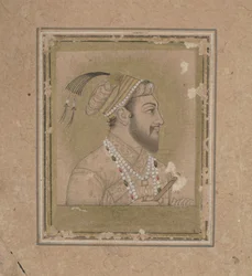 Portret van Shah Jehan, ca. 17e eeuw