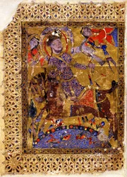 Illustratie uit Kitab al-aghani Boek der Liederen