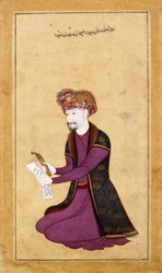 Portret van de sultan van de 
