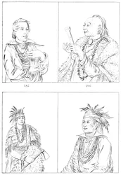 Kickapoos en Weas, 1841