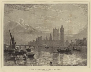 Londense schetsen, het Parlement