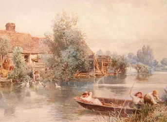 Knoeien op de Rivier