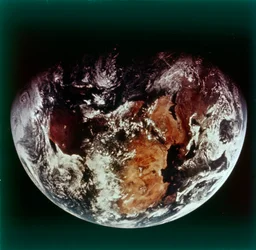 Aarde vanuit de ruimte - Afrika