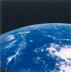 Aarde vanuit de ruimte - de Indische Oceaan, ca. jaren 1980