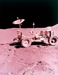 Het eerste maanvoertuig, Apollo 15, juli 1971