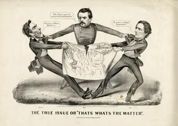 De ware kwestie of dat is het probleem, 1864