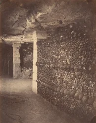 Catacomben, Parijs, april 1862