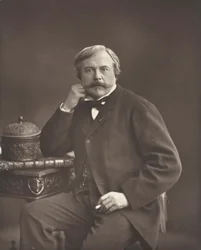 Edmond de Goncourt Franse schrijver en criticus, 1822-1896, ca. 1853-76