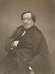 Gioacchino Rossini, maart 1856