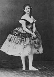 Maria Surovshchikova-Petipa, Russische balletdanseres, ca. 1861