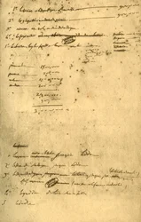 Aantekeningen over het Verdrag van Leoben, maart 1797