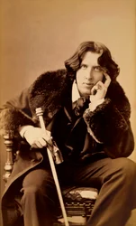 Oscar Wilde, Ierse schrijver, humorist en toneelschrijver, 1882