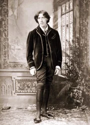 Oscar Wilde (1854 - 1900) rond 1882 door Napoleon Sarony (1821 - 1896)