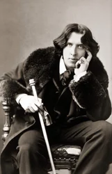 Portret van Oscar Wilde door Napoleon Sarony (1821 - 1896), circa 1882