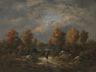 Herfst: De Bosvijver