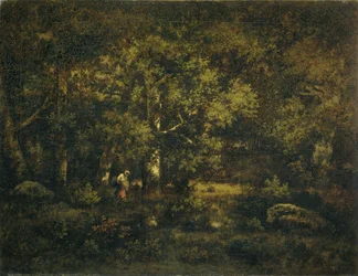Het bos van Fontainebleau
