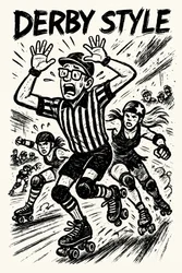 Actie in derby-stijl