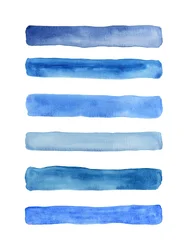 Rustig blauw verloop