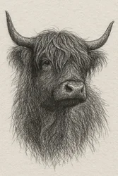 Ruige hooglandstier