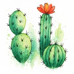 Levendige cactusbloesem