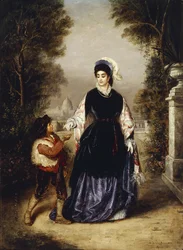 De gulle dame, 1874