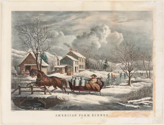 Amerikaanse Boerderijscènes, Winter