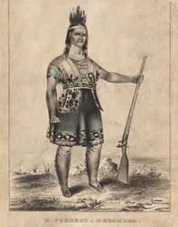 E. Forrest als Metamora