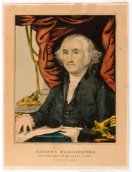George Washington, eerste president van de VS.