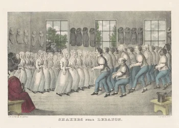 Shakers bij Lebanon
