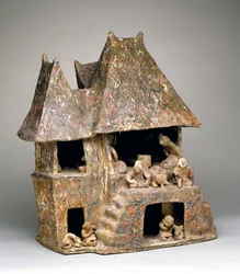 Huis op platform