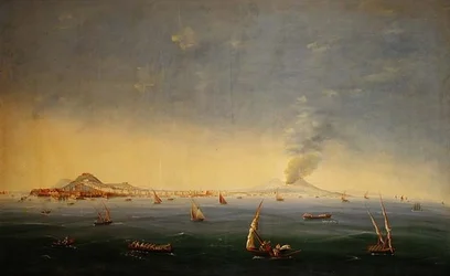 De haven van Napels
