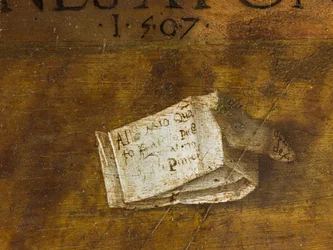 Maagd en Kind tussen Sint Jan de Doper en Sint Onufrius, 1507