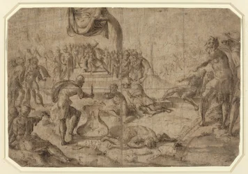 Offer Scène (Gaius Mucius Scaevola?)