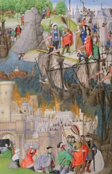 Scènes uit de Aeneis, door Vergilius, 1472-73