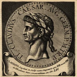 Portret van de Romeinse keizer Claudius