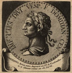 Portret van Romeinse keizer Domitianus