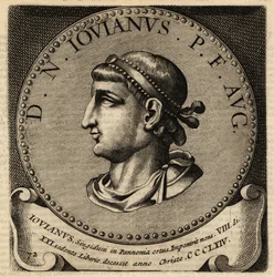 Portret van Romeinse keizer Jovianus
