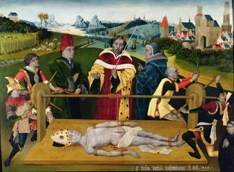 Het martelaarschap van St. Erasmus
