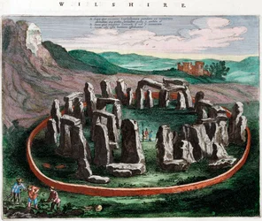 Uitzicht op Stonehenge