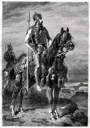 Gallische ruiter, 19e eeuw