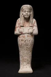 Ushabti voor een vrouw genaamd Wia, Ramessidische Periode