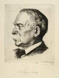 Portret van N. Clifford Ricker