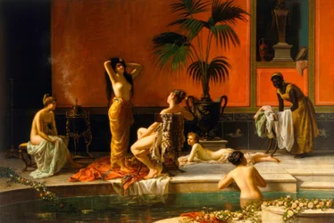 N. Cecconi, Pompejaans bad