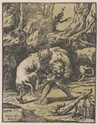 Hercules en de Nemeïsche leeuw